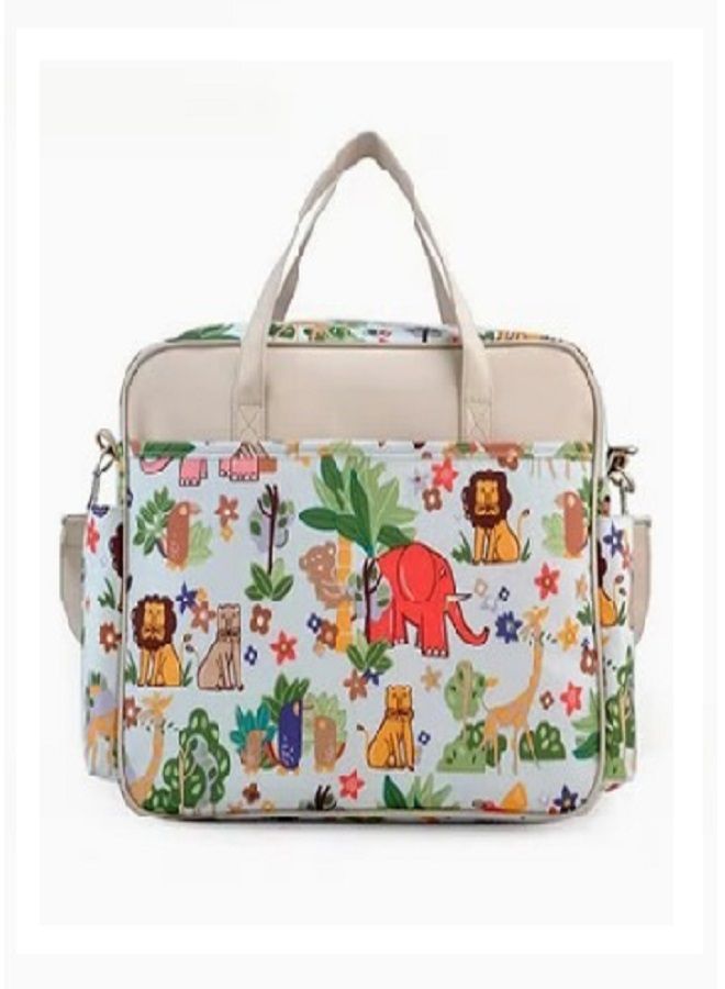 Captaintech Multifunctional Animal Print Travel Nappy Bag With High-Quality Material  - Image 2