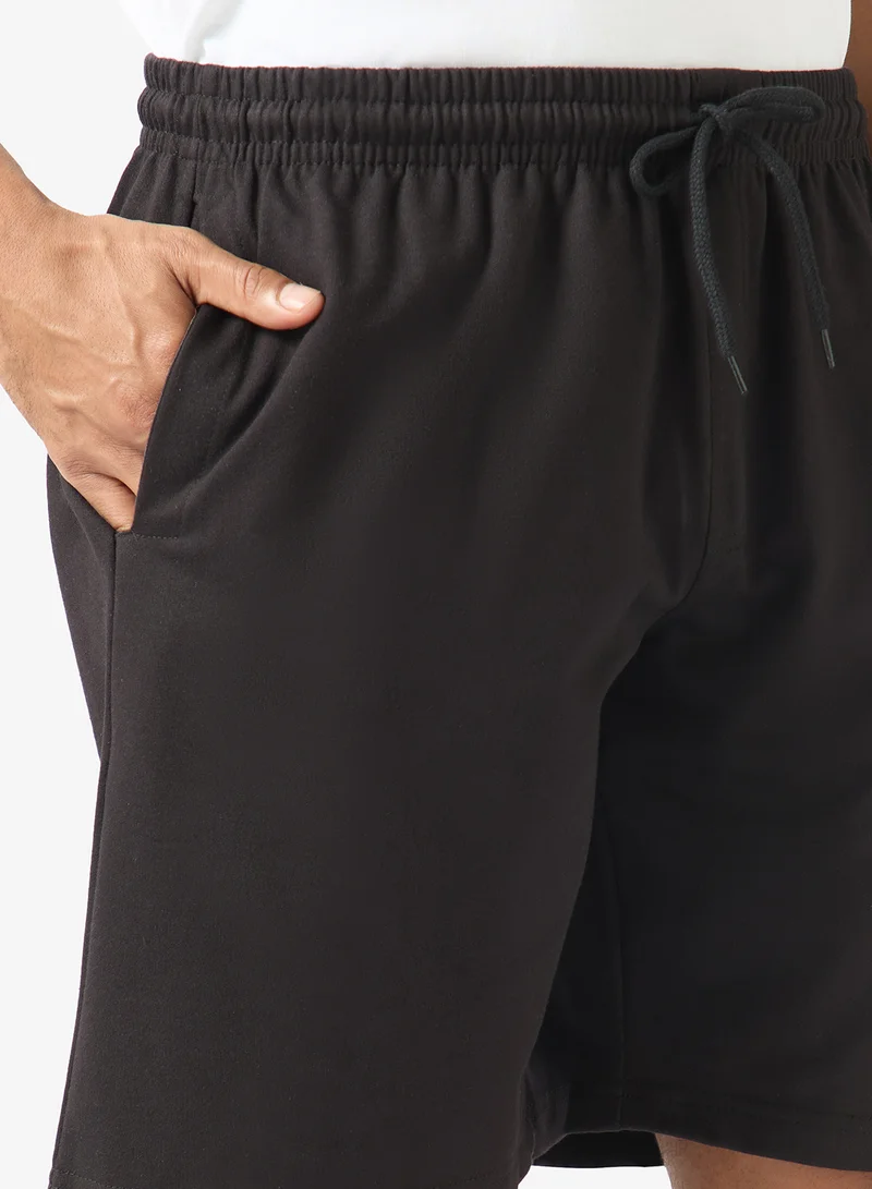 Seventy Five Basics  Regular Fit Pocket Shorts for Men | Best Price UAE