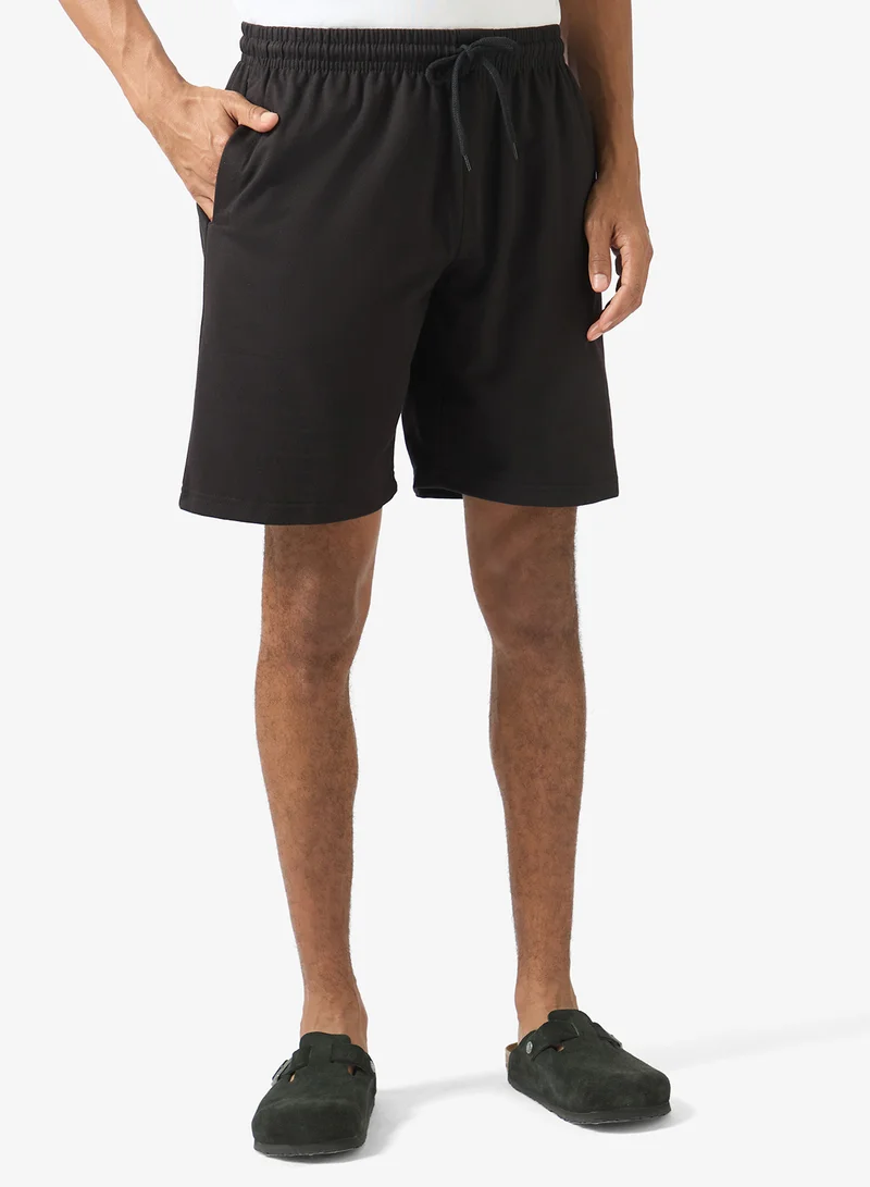 Seventy Five Basics  Regular Fit Pocket Shorts for Men | Best Price UAE