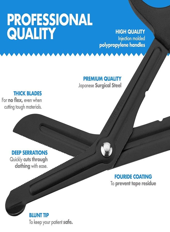 MEDca Medical Bandage Scissors - Trauma Scissors and EMT First Responder Shears - Made with Premium Quality Stainless Steel for Nurse, Doctors, First Aid Supplies, 7.5 inch Length - Image 4