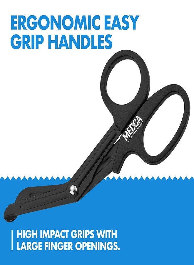 MEDca Medical Bandage Scissors - Trauma Scissors and EMT First Responder Shears - Made with Premium Quality Stainless Steel for Nurse, Doctors, First Aid Supplies, 7.5 inch Length - Image 5