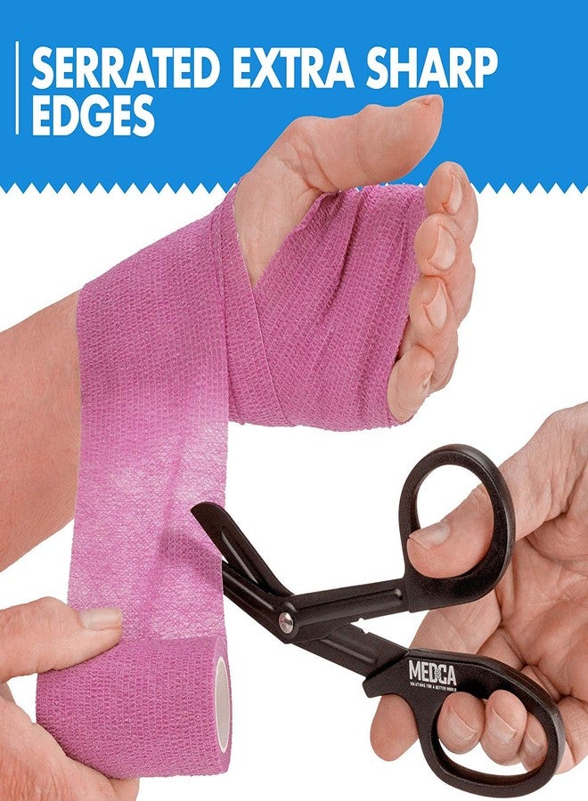 MEDca Medical Bandage Scissors - Trauma Scissors and EMT First Responder Shears - Made with Premium Quality Stainless Steel for Nurse, Doctors, First Aid Supplies, 7.5 inch Length - Image 3