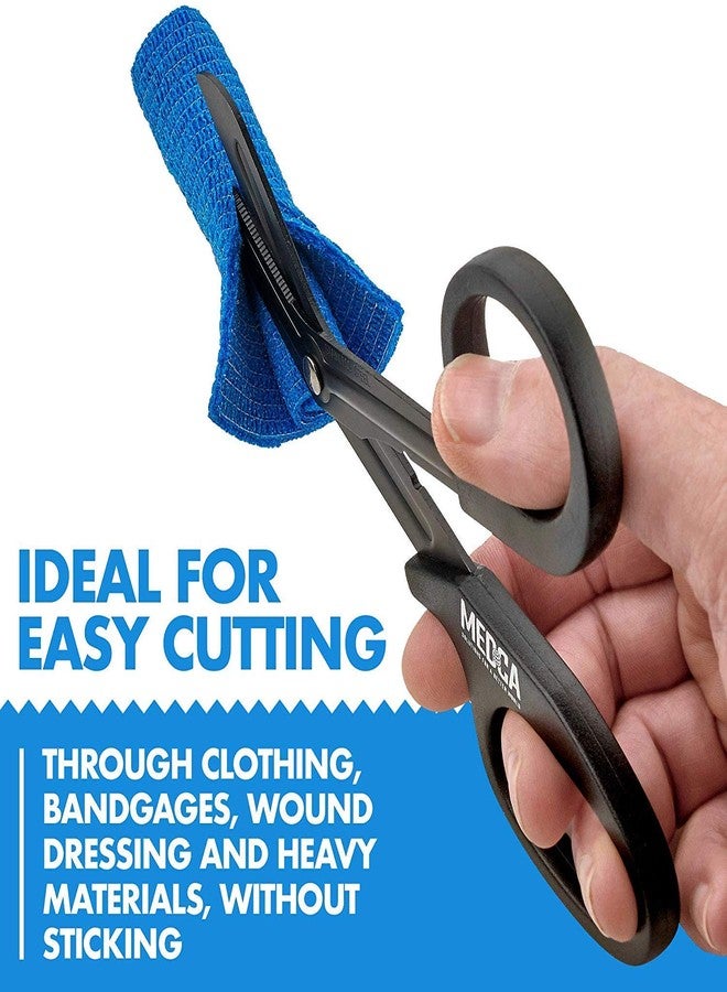 MEDca Medical Bandage Scissors - Trauma Scissors and EMT First Responder Shears - Made with Premium Quality Stainless Steel for Nurse, Doctors, First Aid Supplies, 7.5 inch Length - Image 2