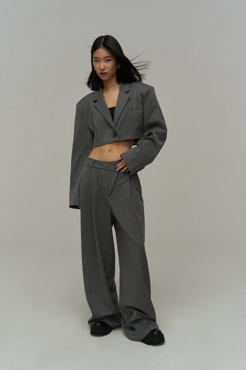 Mai Edwin Smoked Cross Trouser-Jacket Set  - Image 2