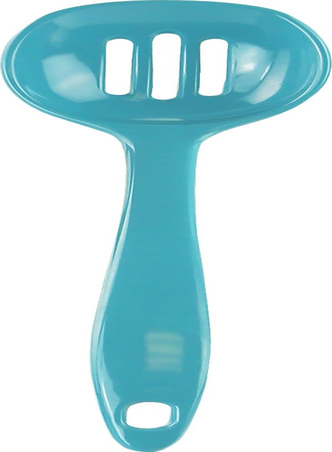 Reston Lloyd Durable Melamine Cooking Slotted Spoon,Turquoise - Image 1