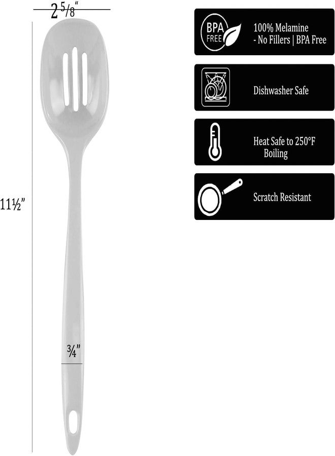 Reston Lloyd Durable Melamine Cooking Slotted Spoon,Turquoise - Image 4