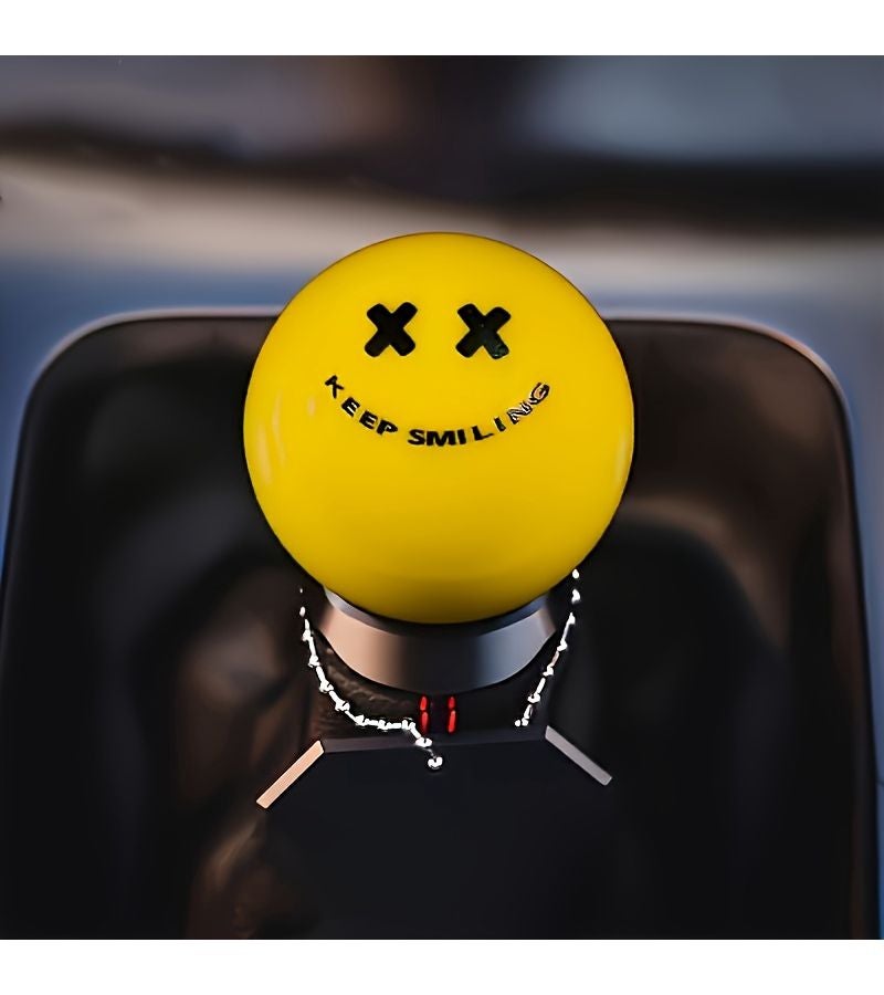 PK41-joy JDM Modified Round Universal Manual Gear Shift Lever Knob for Handball-Style Shifting - Image 5