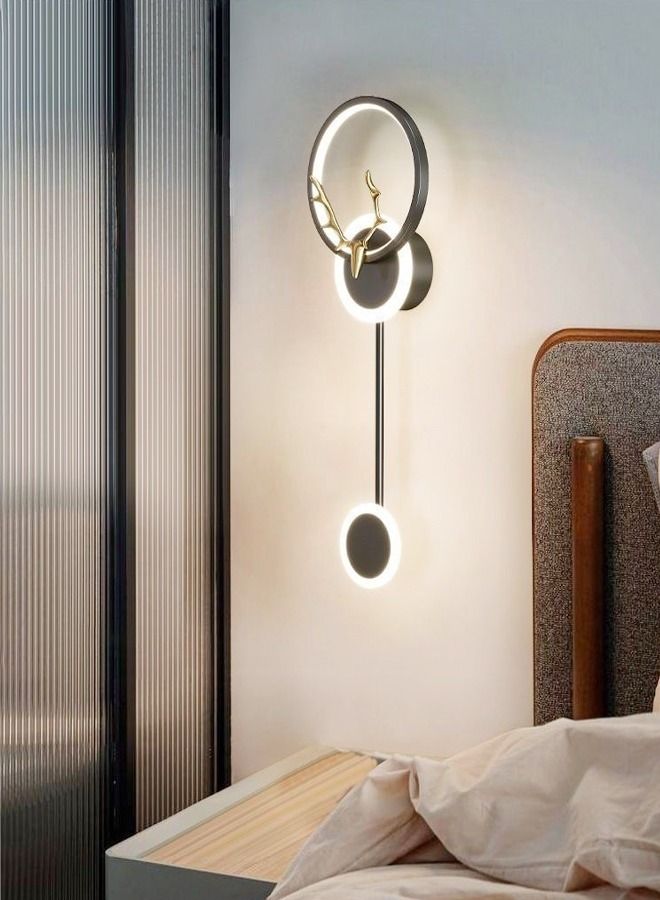 C&C Home Set of 2 Multipurpose Modern Style Indoor LED Droplight Long Tube Pendant Wall Lamp Decorative Wall Lights for Bedroom and Kitchen 20x67 cm - Image 2