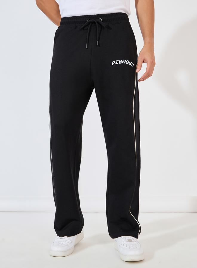 ستايلي جوغر فضفاض بتفاصيل محزوزة - Image 1