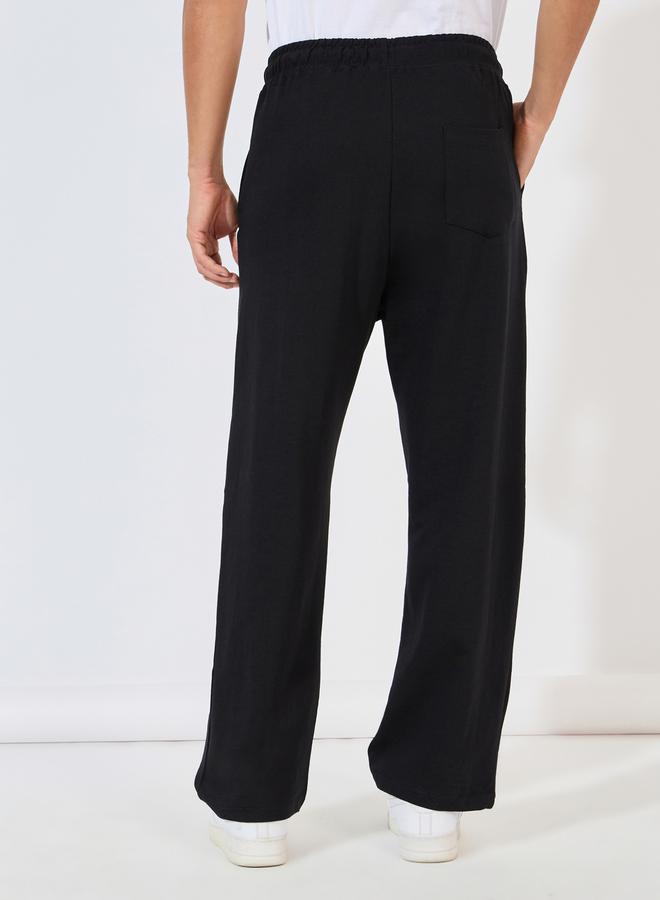 ستايلي جوغر فضفاض بتفاصيل محزوزة - Image 4