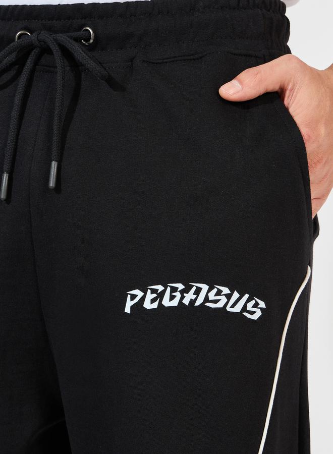 ستايلي جوغر فضفاض بتفاصيل محزوزة - Image 3