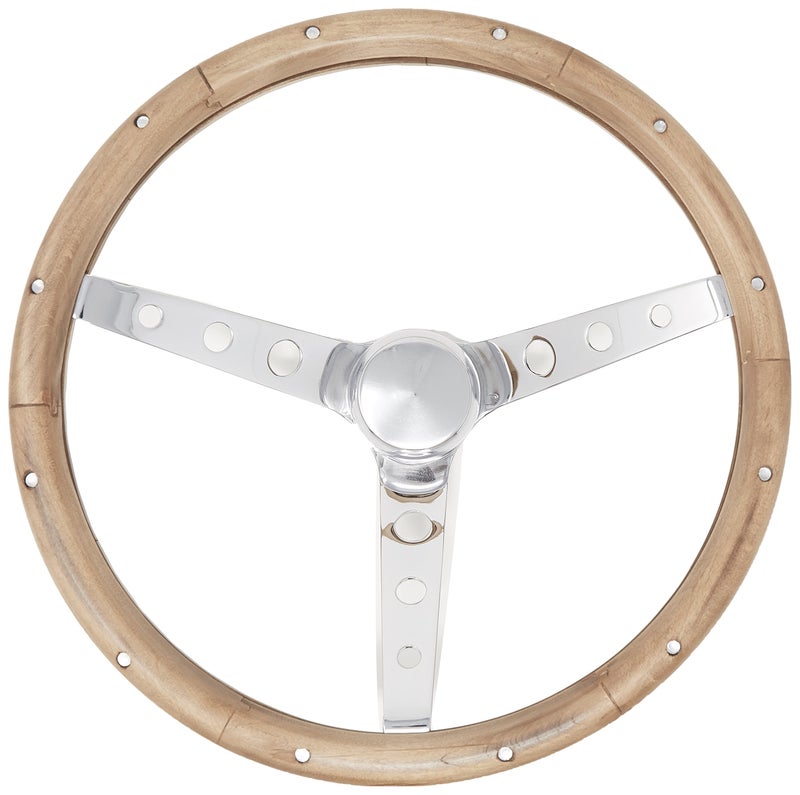 Grant 201 Classic Wood Steering Wheel with Rivets - Image 5
