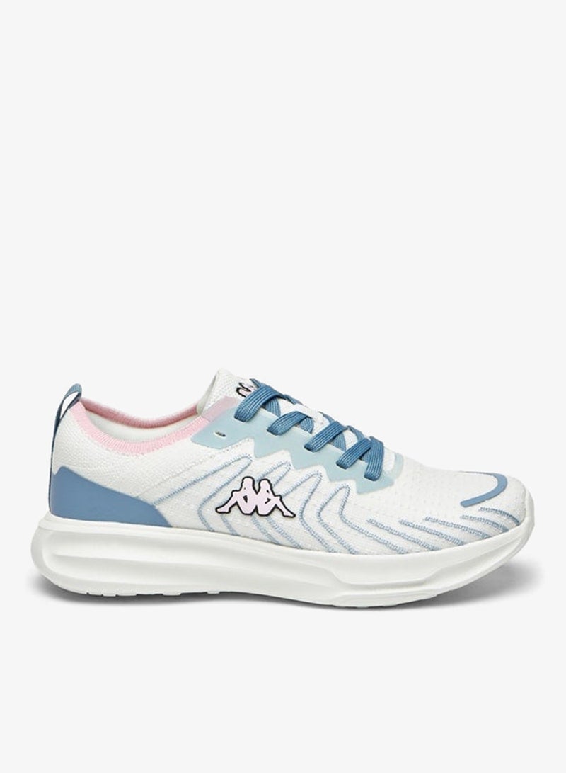 Kappa Women's Textured Walking Shoes with Lace-Up Closure - Image 1