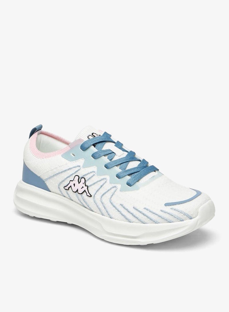 Kappa Women's Textured Walking Shoes with Lace-Up Closure - Image 3