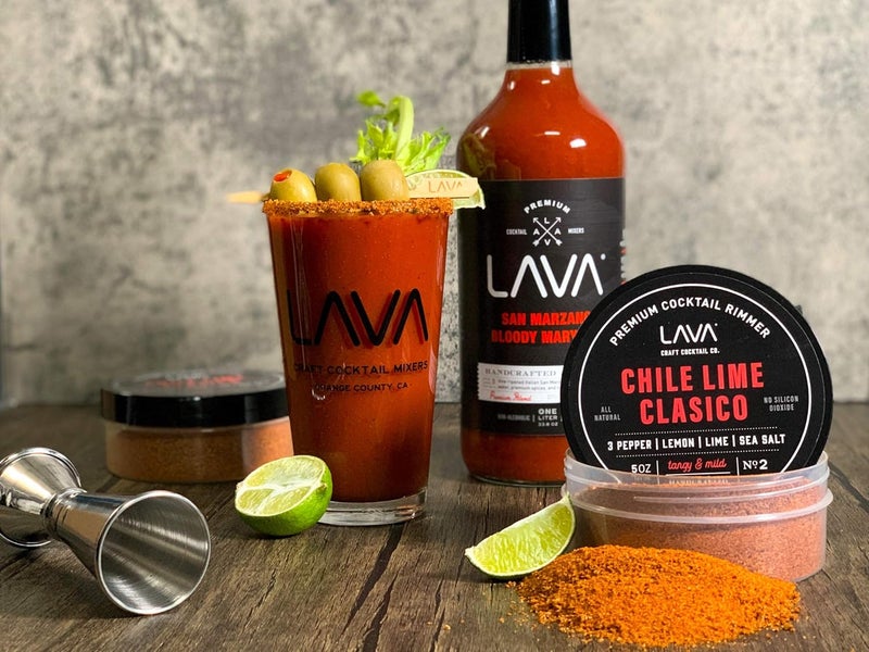 Lava Premium Chile Lime Clásico Cocktail Rimmer 5oz, All Natural Bloody Mary Rimmer, Michelada Rimmer, Margarita Rimmer Salt, No Silicon Dioxide, with Screw-On Lid - Image 3