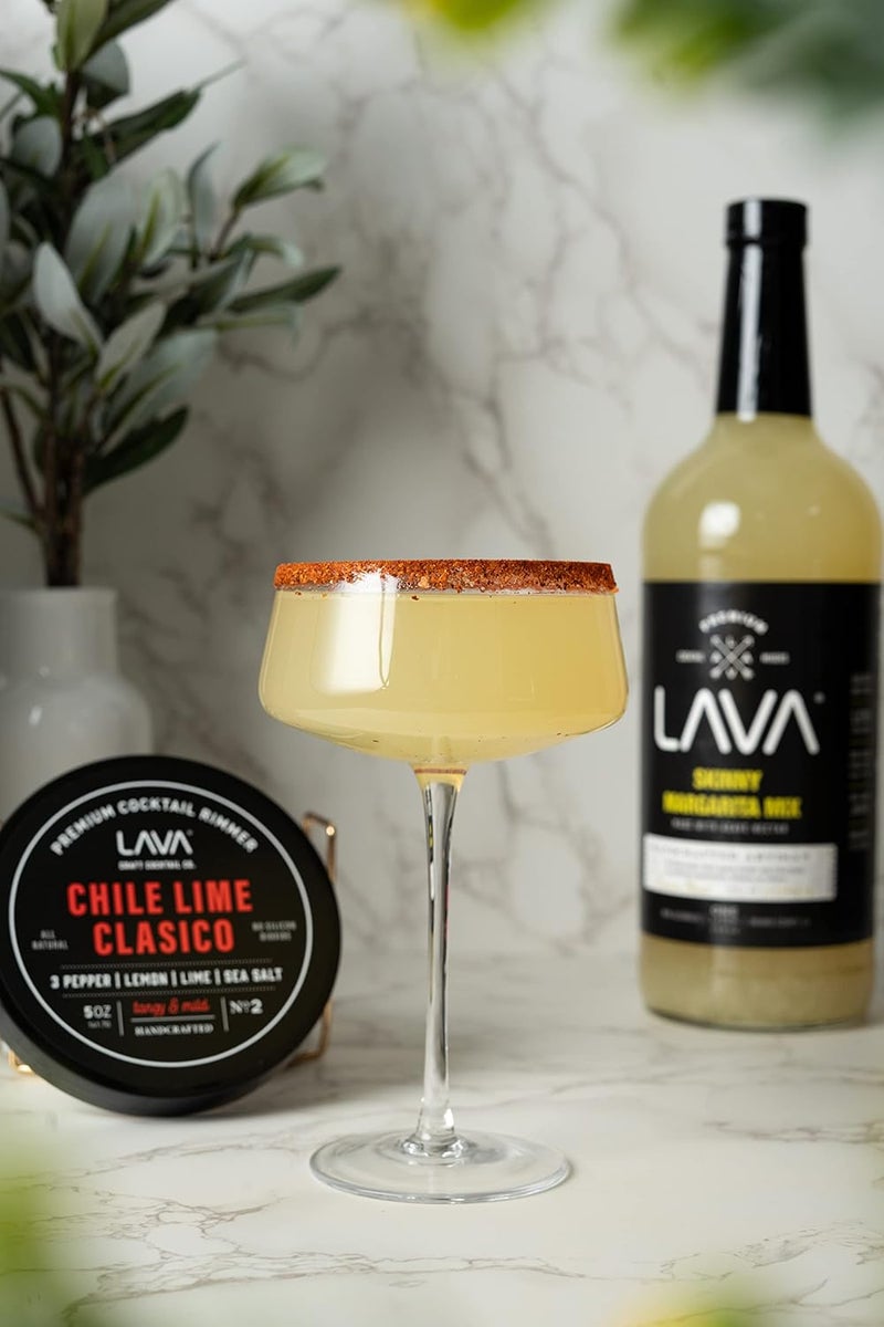 Lava Premium Chile Lime Clásico Cocktail Rimmer 5oz, All Natural Bloody Mary Rimmer, Michelada Rimmer, Margarita Rimmer Salt, No Silicon Dioxide, with Screw-On Lid - Image 5