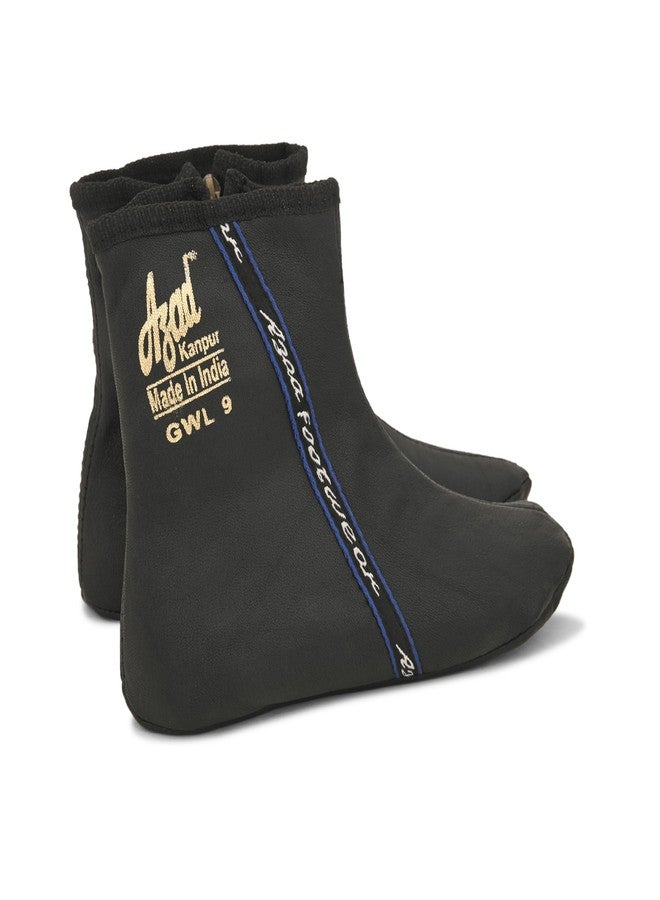 آذاد جوارب جلدية للأطفال من آزاد للجنسين، مناسبة للأولاد والبنات | جوارب شتوية دافئة وعصرية | جوارب للأطفال (مقاسات: 3 سنوات، 4 سنوات، قياسي، أسود - بنقشة خروف) - Image 4