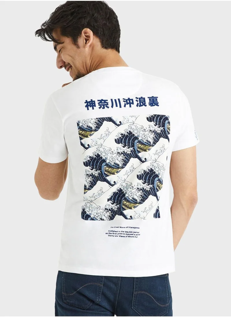 Celio Graphic Crew Neck T-Shirt