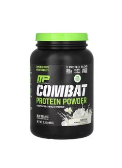 MusclePharm Combat Protein Powder Vanilla 2 lbs 0.9 kg  - Image 1