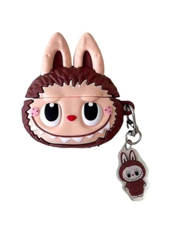 Arabest Silicone Case for AirPods Pro 2nd/1st Generation Earbuds with Keychain,Cute Cartoon Popular Anime Design Shockproof Headphone Covers for AirPods Pro/Pro 2  - Image 1