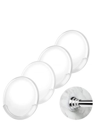 Adhesive Shower Curtain Rod Holder,No Slippage Wall Mount Retainer of Shower Rod for bathroom,Heavy Duty Tension Rod brackets No Drilling - pzsku/ZE86807C6D22387B500FAZ/45/_/1712231293/5866600d-c9cc-436e-a318-25fb486b4120
