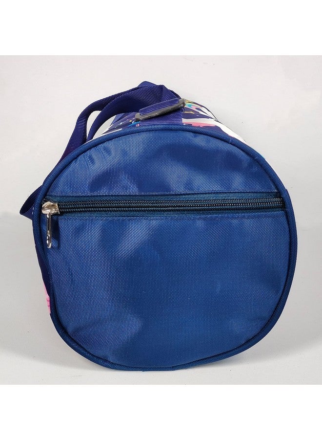 ANNACREATIONS Polyester Stylish Mermaid Duffle Sports Dance Gymnastics Sports Gym Bag, Kids Travel Bag For Girls (Style 3), 20 Cm Blue - Image 4