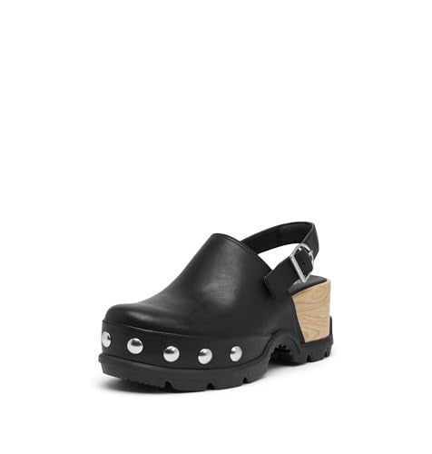 Sorel Womens Roamn Clog RVT BlackBlack 85 - Image 1