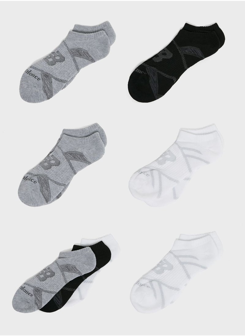 New Balance - 3 Pack No Show Cushion Socks - Image 1