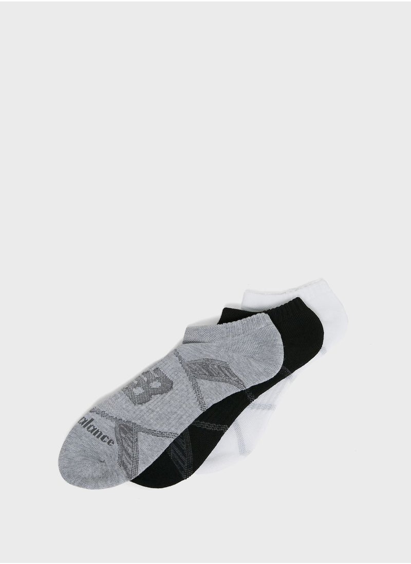New Balance - 3 Pack No Show Cushion Socks - Image 1