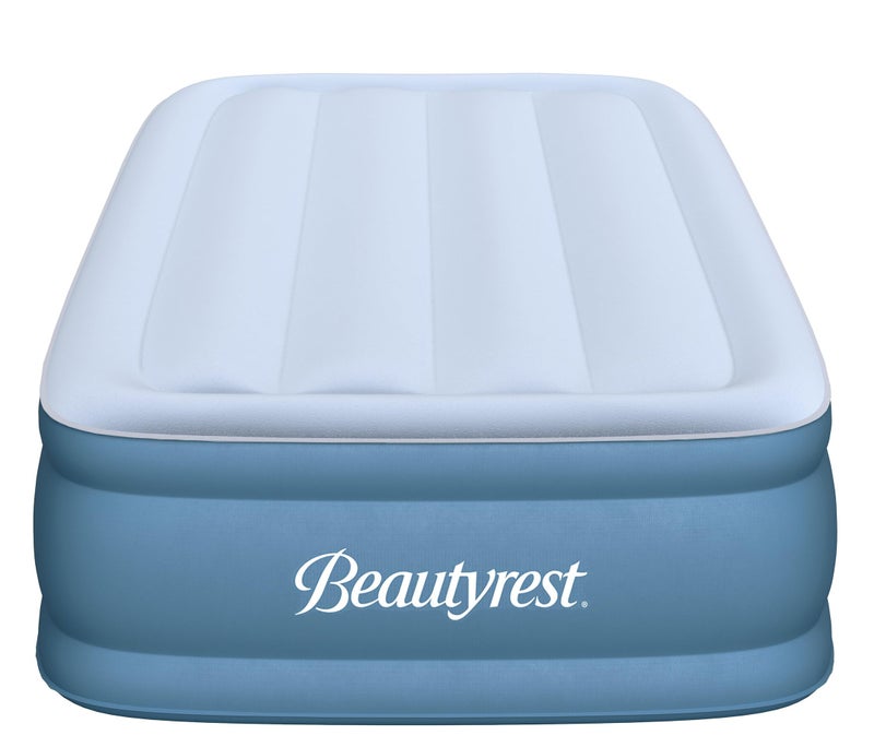 Beautyrest Beautyrest SensaRest Air Bed Mattress with Builtin Pump and Edge Support Ideal for Guests Camping and More 14 Twin 