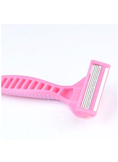 Max 2-Piece Ladies Premium Five Blade Razor Easy Use for Home（pink）  - Image 2