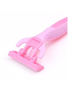 Max 2-Piece Ladies Premium Five Blade Razor Easy Use for Home（pink）  - Image 4