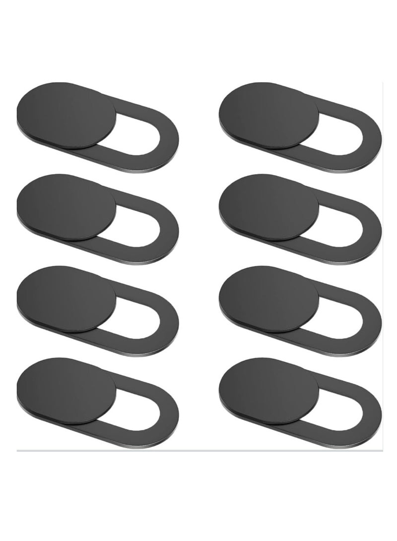 Webcam Cover Slide 8 Pcs Ultra-Thin Web Camera Cover Compatible with MacBook,Laptop,PC,Computer,iMac,iPad, iPhone Cell Phone Camera Blocker Slider - Image 1