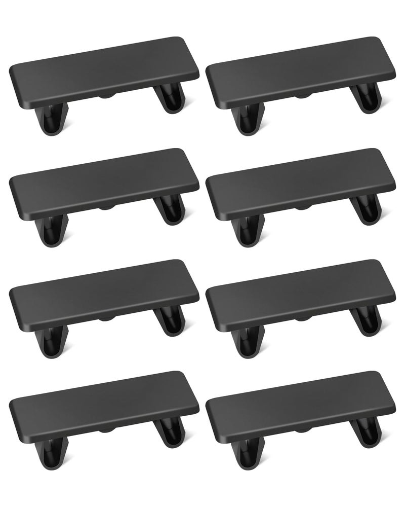 AutoEC 8pcs Rocker Switch Panel Cover, Automotive Toggle Switch Hole Cover for Empty Slot, Hole Rocker Panel Cover Rocker Switch Bracket Filler Plug - Image 1