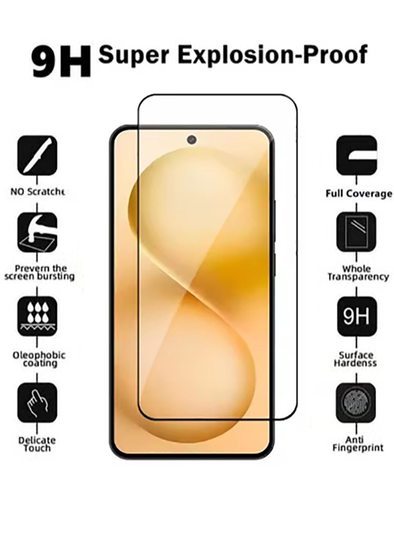 2 packs For Vivo V60  screen protector, HD hardness scratch-proof bubble-free and easy to install tempered glass screen protector - Image 2