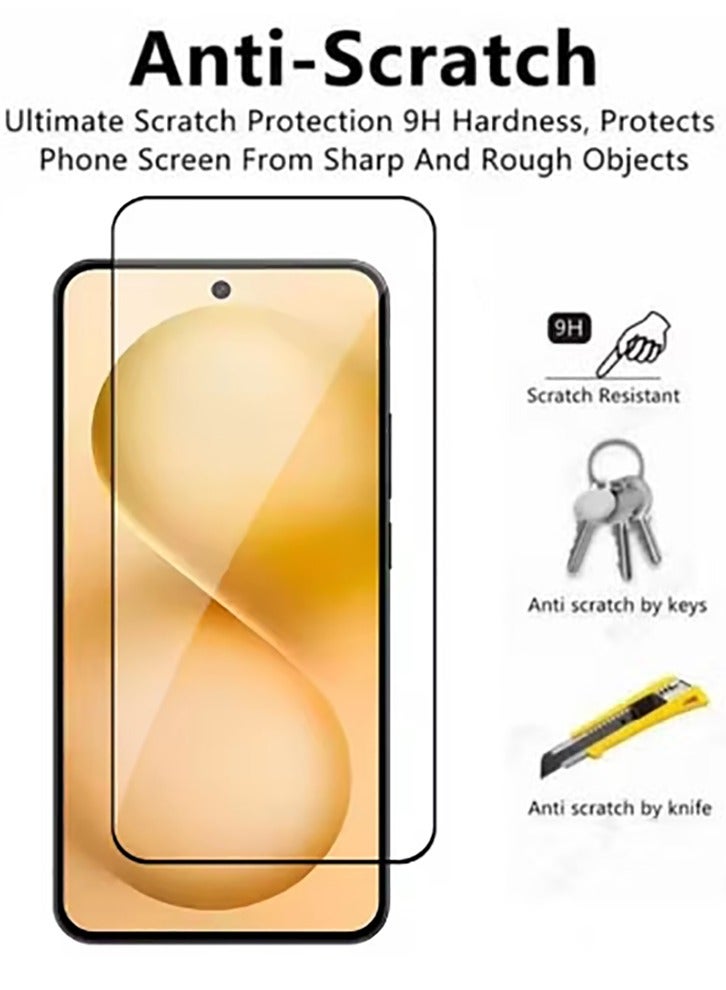 2 packs For Vivo V60  screen protector, HD hardness scratch-proof bubble-free and easy to install tempered glass screen protector - Image 3