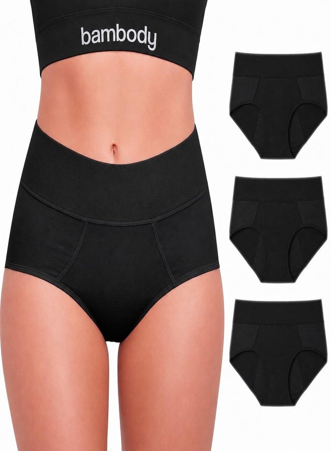 Bambody Absorbent Panty, 5th Gen - XX-Large, 3 Pack (Black - Image 1