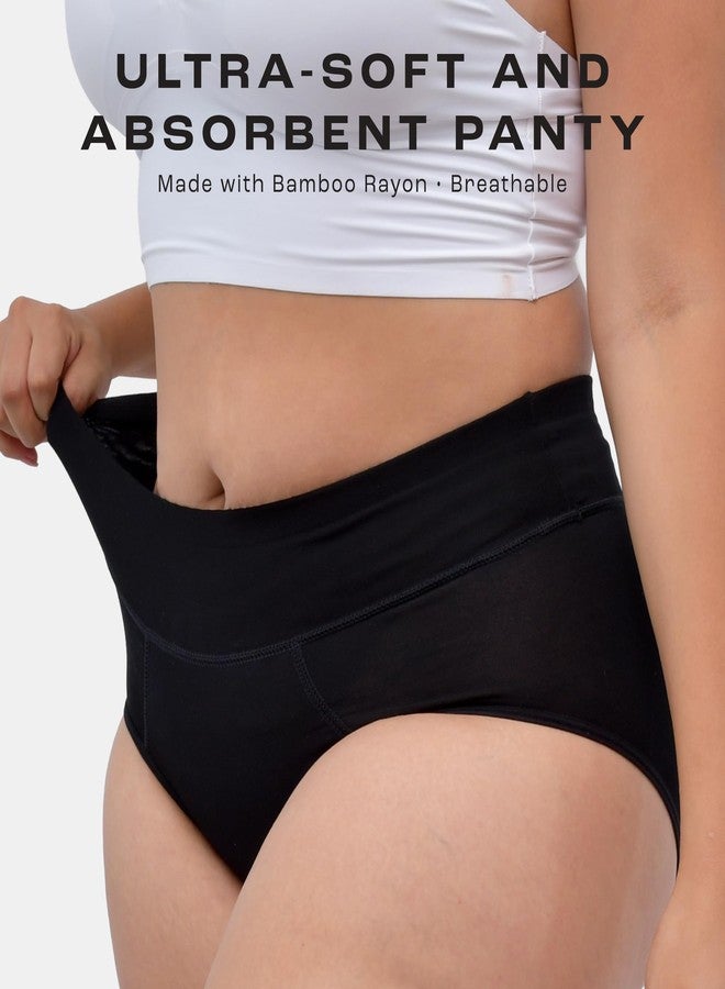 Bambody Absorbent Panty, 5th Gen - XX-Large, 3 Pack (Black - Image 2