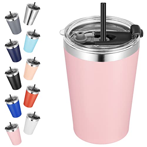 VEGOND VEGOND 12oz Tumbler Stainless Steel Tumbler bulk Vacuum Insulated Double Wall Travel Tumbler with Lid and Straw  - Image 2