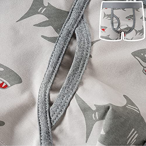 Zumou Boys' Boxer Briefs Shorts Toddler Kids Cotton Underwear (4-5T, 9 Pcs-assorted c) - Image 5