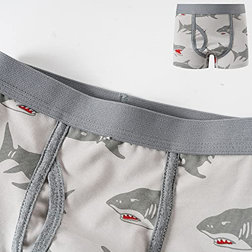 Zumou Boys' Boxer Briefs Shorts Toddler Kids Cotton Underwear (4-5T, 9 Pcs-assorted c) - Image 4