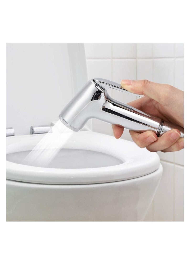 ABBASALI Hand Held Solid Brass Chrome Bidet Toilet Sprayer Bathroom Hand Shower  - Image 5