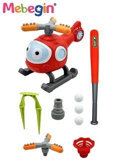 MEBEGIN 2-in-1 Splash Baseball Set with 3 Baseballs, Water Spray Sprinkler, Summer Water Game, 360° Roating Spray Water Baseball, Exciting Outdoor Toys, Perfect for Birthday Parties, Summer Camps, Baseball Training and Yard Games, Ideal Gift for Kids Aged 3+  - Image 2
