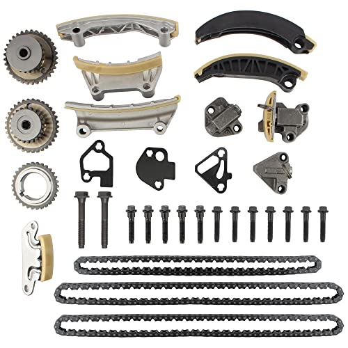 BOXI TKBK016 Timing Chain Kit for Cadillac for Buick for Chevy for GMC 20072015 for Pontiac for Saab for Saturn for Suzuki CTS SRX Enclave LaCrosse ATS XTS Camaro 20062011 90753S IF0753SX IF0753S - Image 1