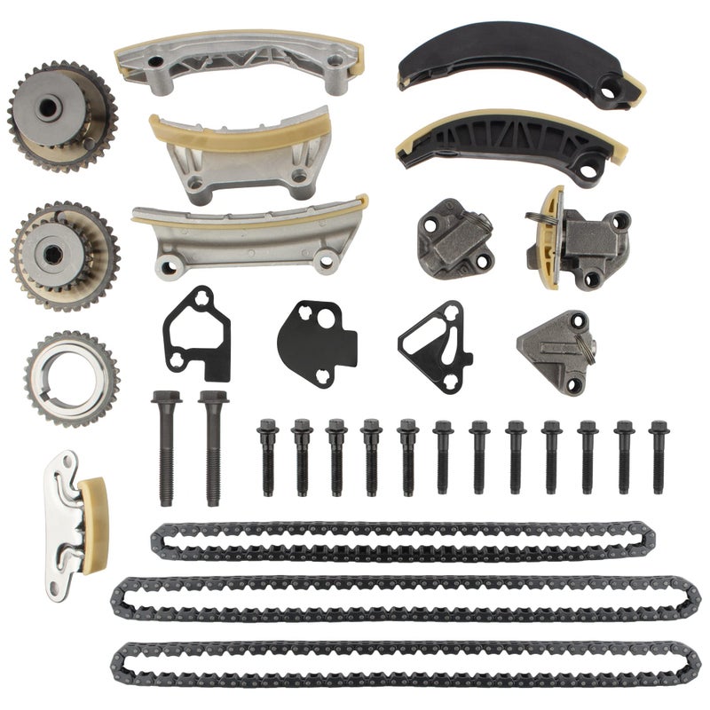BOXI TKBK016 Timing Chain Kit for Cadillac for Buick for Chevy for GMC 20072015 for Pontiac for Saab for Saturn for Suzuki CTS SRX Enclave LaCrosse ATS XTS Camaro 20062011 90753S IF0753SX IF0753S - Image 2