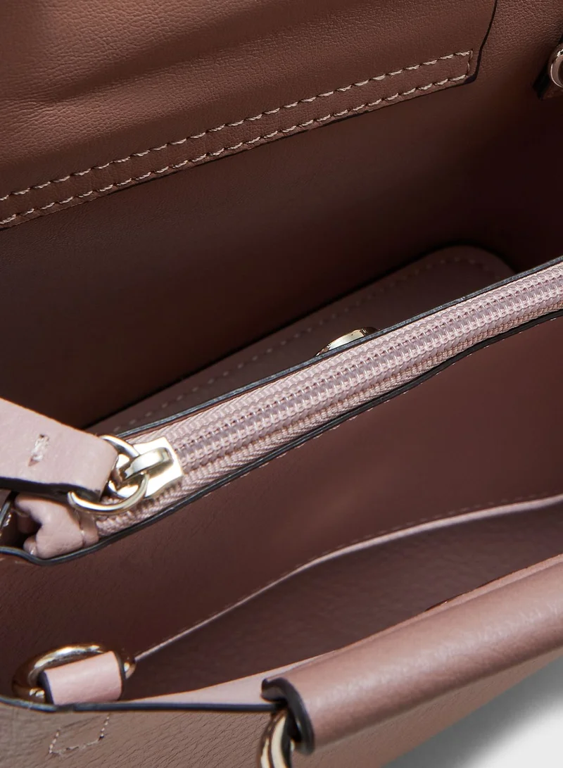 GUESS Kim Top Zip Mini Crossbody