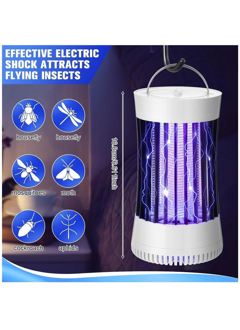 Generic - Rechargeable UV Mosquito Zapper Lamp, Portable USB Bug Trap for Home, Garden, and Summer Trips - Effective Insect Killer with No Batteries Needed. - Image 1