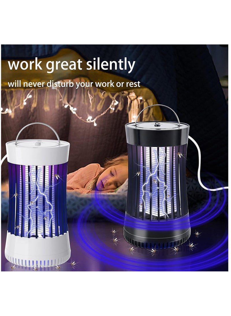 Generic - Rechargeable UV Mosquito Zapper Lamp, Portable USB Bug Trap for Home, Garden, and Summer Trips - Effective Insect Killer with No Batteries Needed. - Image 1