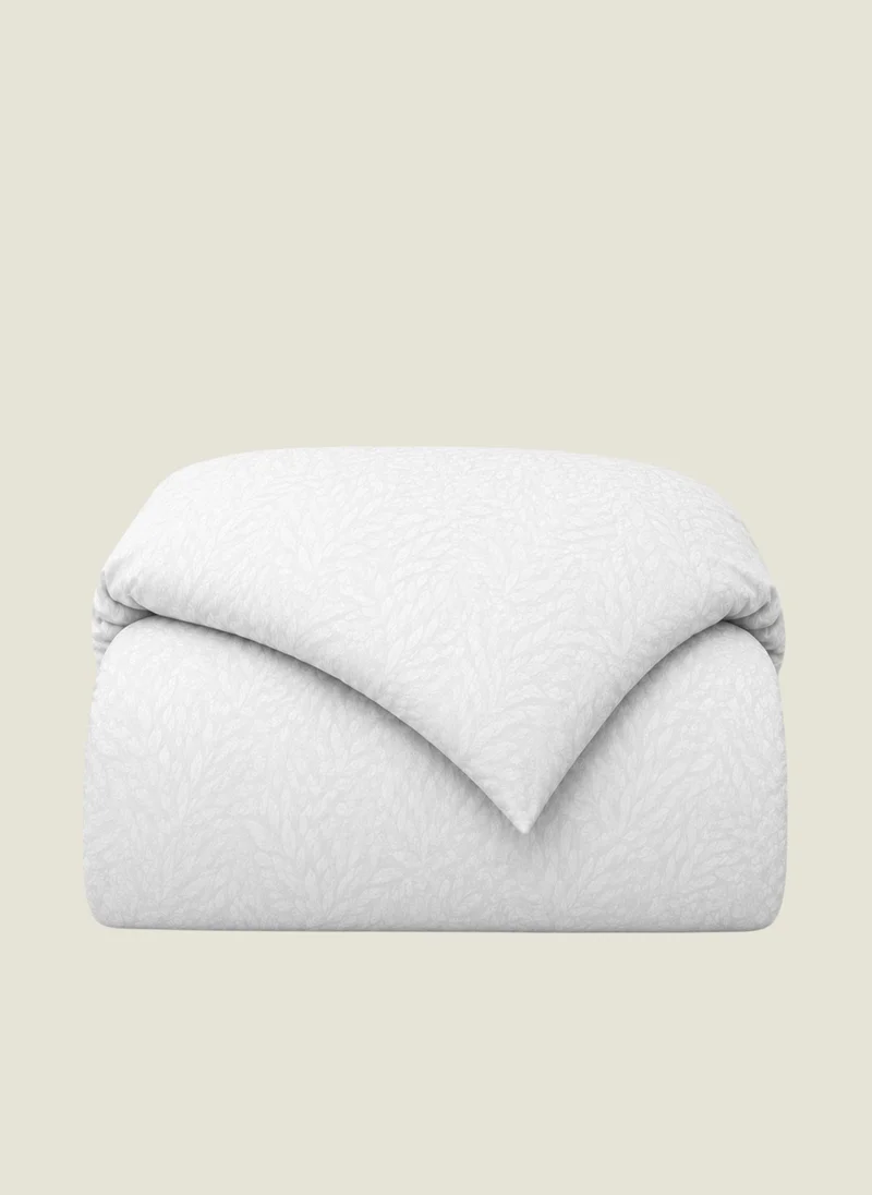 يسكن JUNIPER JACQUARD 4PC COMFORTER SET - WHITE