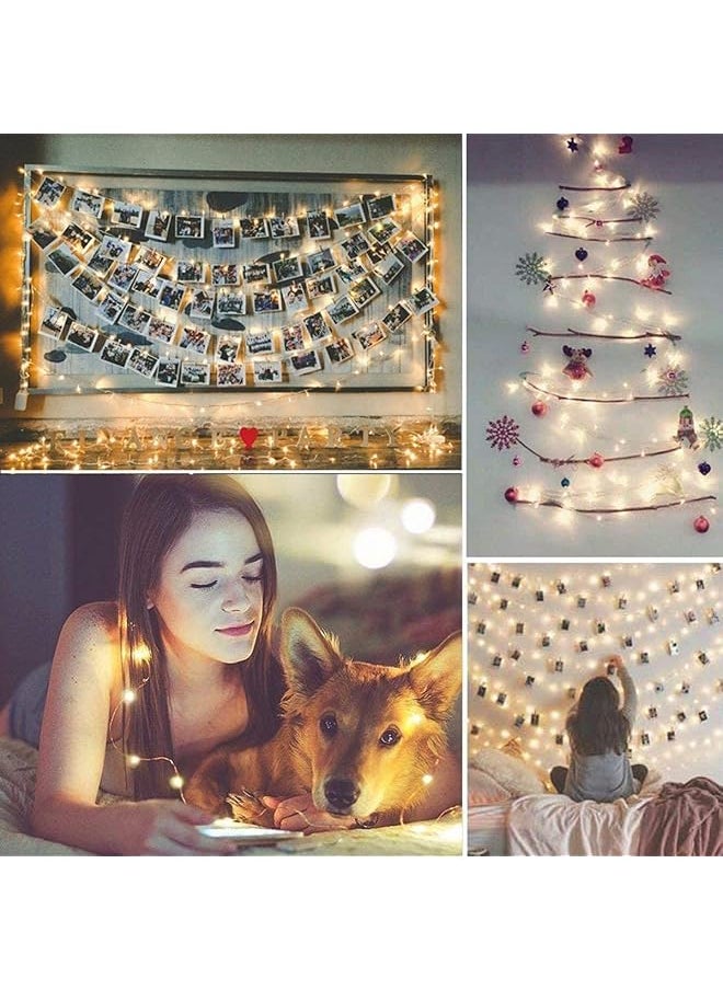 erorex - 10M 33Ft Usb Powered Copper String Lights Waterproof Decor Lights For Garden Party Bedroom Wedding - Image 1